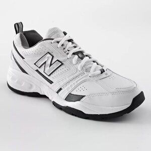 NWOT New Balance Men's 409 Extra Wide Cross-Trainers Sneakers in White Black 8.5